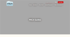 Desktop Screenshot of micaguides.com